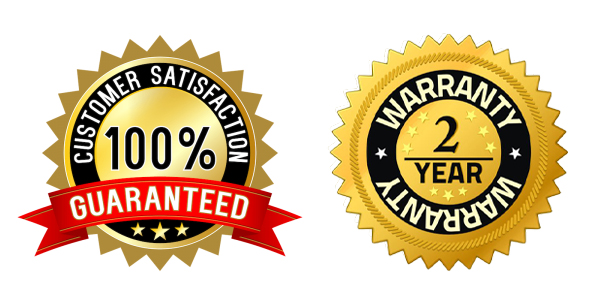 2-year painting warranty seal